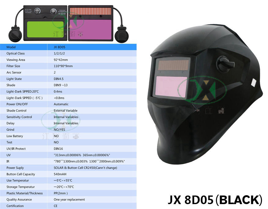 JX 8D05 BLACK