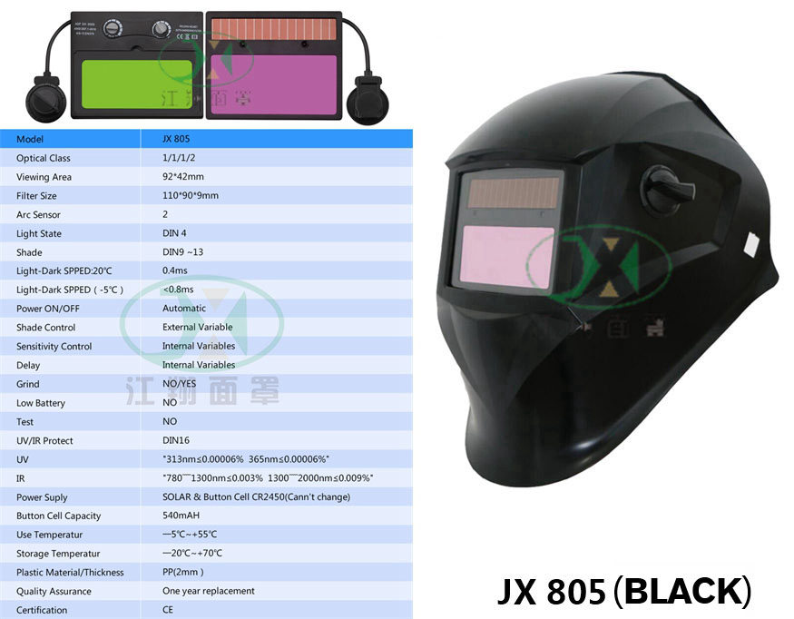 JX 805 BLACK