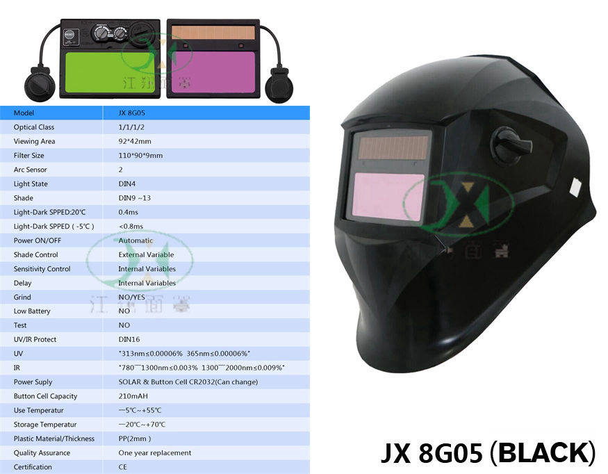JX 8G05 BLACK