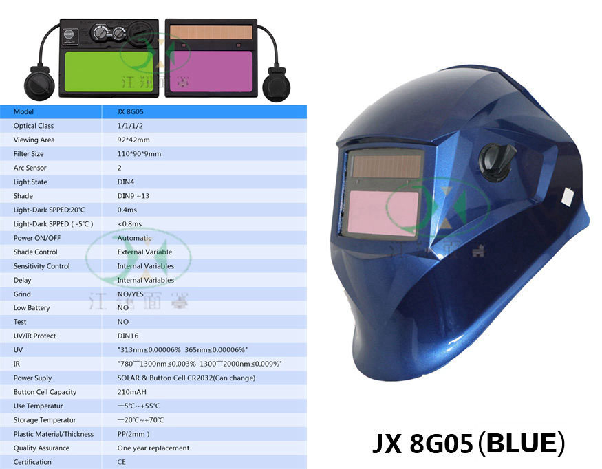 JX 8G05 BLUE