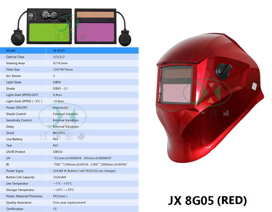 JX 8G05 RED