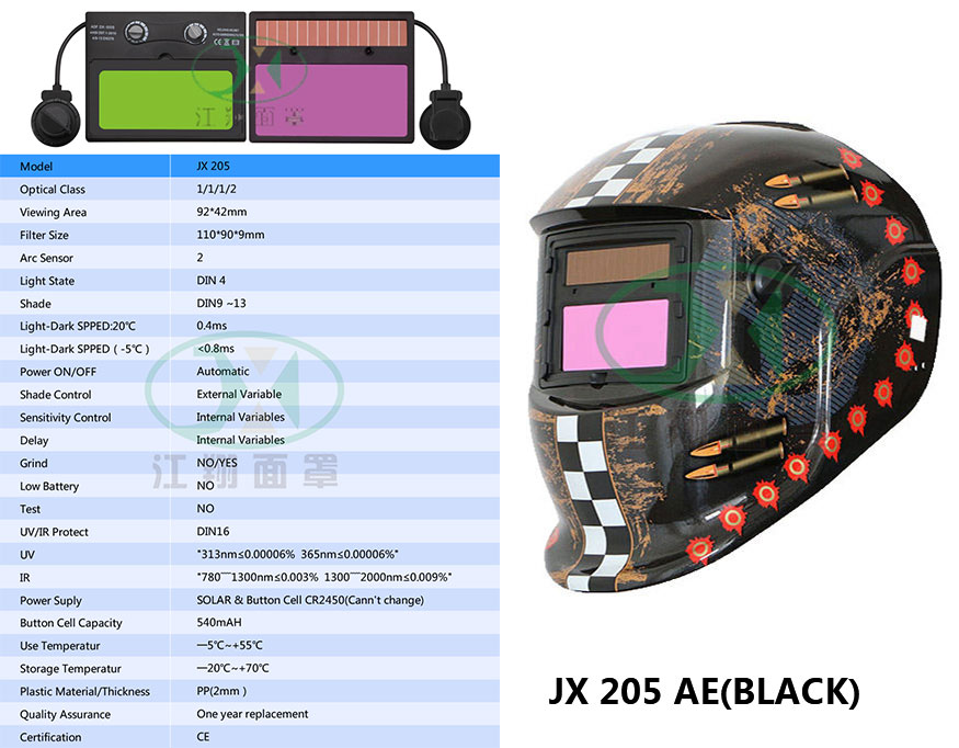 JX 205 AE(BLACK)