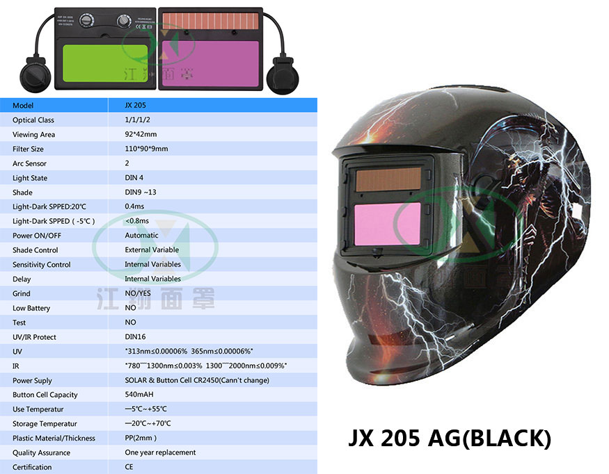 JX 205 AG(BLACK)
