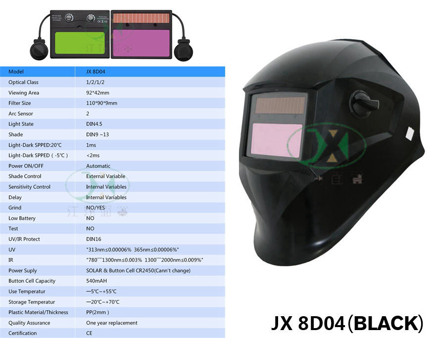 JX 8D04 BLACK