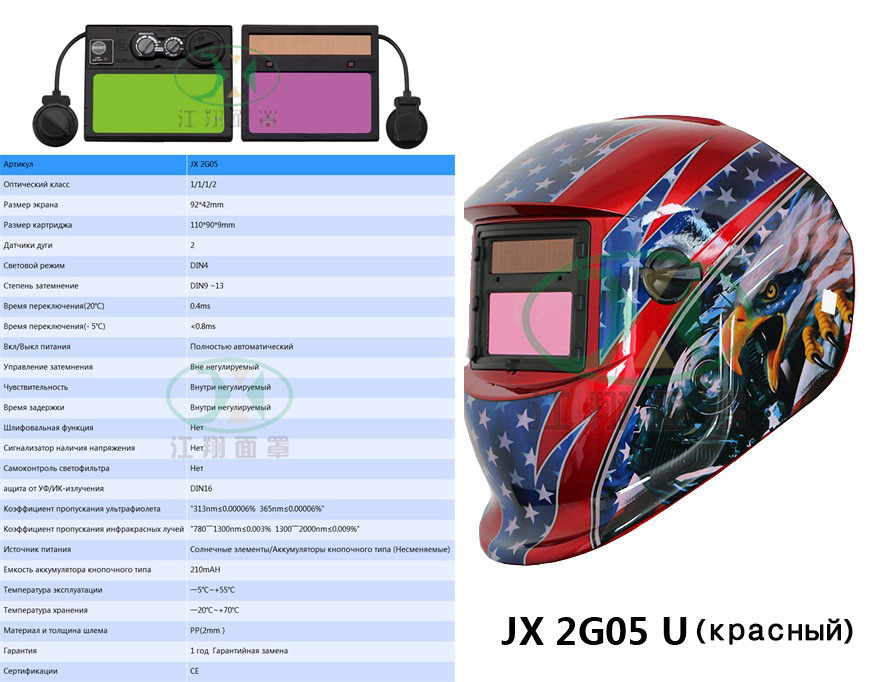 JX 2G05 U(красный）