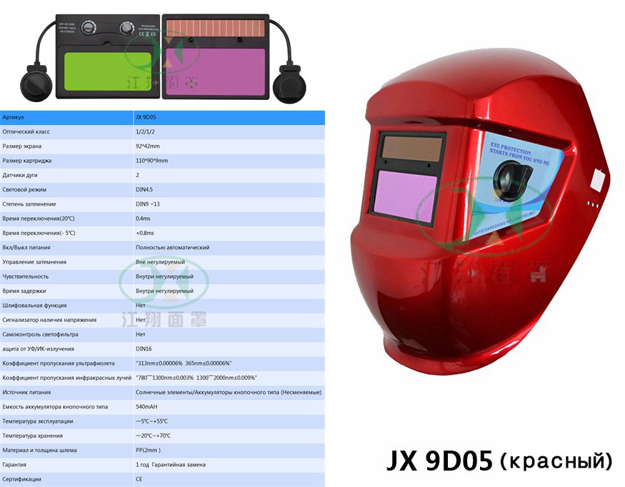 JX 9D05 красный