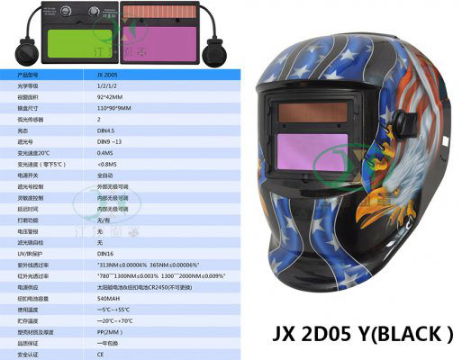 JX 2D05 Y(BLACK）