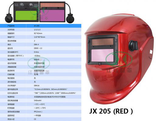 JX 205 (RED）