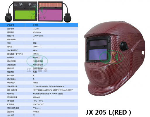 JX 205 L(RED）